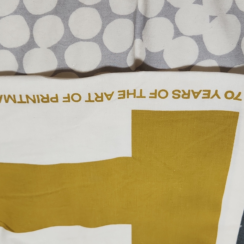 Marimekko 70 years M Brown Tote - Picture 3 of 6